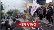 Toma de San Marcos EN VIVO: registran enfrentamientos entre personal de seguridad y estudiantes en la Ciudad Universitaria