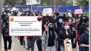 Comité Electoral Universitario de San Marcos suspende las elecciones tras toma de estudiantes y actos de violencia
