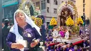 Chilena de 80 años recorre 2.000 km para cargar al Señor de los Milagros: "Hasta que las fuerzas me falten"