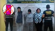Detienen a “Las Falsas Moraditas”: sujetos intentaron estafar en juguería de Cañete con falso Yape