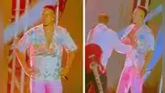 Romeo Santos recibe épica broma de fan peruano al cantar 'Ella y yo' en VIVO: “No se lo esperaba”