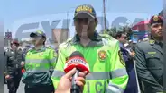 Capitán PNP Junior Izquierdo es enviado a cuidar procesión del Señor de los Milagros tras revelar audios de Santivañez