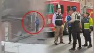 Incendio en el Agustino: bomberos rescatan a menores y hombre se lanza para sobrevivir