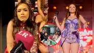 Kiara Lozano, vocalista de Corazón Serrano, se defiende tras lanzar grosería a trabajador del grupo