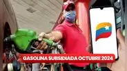Gasolina subsidiada en Venezuela 2024: mira el CRONOGRAMA y revisa quiénes pueden surtir hasta el 27 de octubre