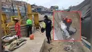 Hombre se salva de morir en Chorrillos tras caer 20 metros en pozo de agua en construcción