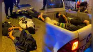 La Victoria: serenazgo frustra intento de robo de autopartes y captura a tres delincuentes