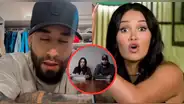 Jota Benz se queda fuera de su casa mientras Angie Arizaga no puede abrirle: "Toca esperar"