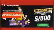 Código promocional Doradobet: ingresa APUESTAMAX | Perú