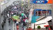 ¿Los bancos abren durante el paro nacional el 23 de octubre? Horarios del BCP, Banco de la Nación y más entidades financieras