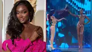 Miss Francia se quita la peluca en VIVO durante el Miss Gran International 2024 y causa revuelo en redes