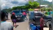 Huánuco: Gobernador huye en su camioneta tras ser confrontado por ciudadanos ante presuntas sobrevaloraciones