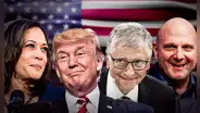Kamala Harris es respaldada por más multimillonarios que Trump en Estados Unidos: destacan Bill Gates y Steve Ballmer