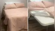 Alquilan departamento por Airbnb y al llegar se llevan una sorpresa: no era una cama