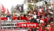 Paro nacional 24 de octubre HOY EN VIVO: obreros de construcción civil y FTCCP marchan contra la extorsión y sicariato