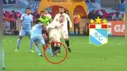 Hinchas de Sporting Cristal explotan contra Calcaterra por dura falta a Prettel: "Era prisión preventiva"