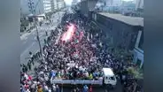 Protesta de transportistas, comerciantes y vecinos fue contundente en Lima