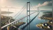 Así será el megaproyecto para construir el puente colgante más largo del mundo: soportará terremotos de hasta 7,5 grados