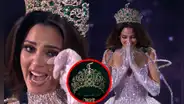 Luciana Fuster LLORA y da EMOTIVO discurso antes de entregar corona del Miss Grand 2024: "El momento más doloroso de mi vida"