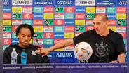 DT de Corinthians se defiende de la prensa tras empate en Sudamericana y usa de testigo a Carrillo: "Mi amigo sabe"