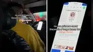 Peruano capta a taxista estudiando para obtener su licencia y queda en shock: "¿No era antes?"