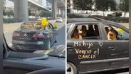 Familia sale a las calles para celebrar que su hijo venció el cáncer: “La esperanza siempre gana”