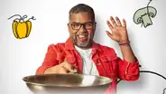 En la mesa: Choca Mandros presenta a los mejores maestros de la cocina en América TV.