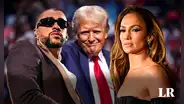 Llaman "isla de basura" a Puerto Rico en mitin de Trump y Jennifer López, Bad Bunny y más reaccionan: "Vota por Kamala"