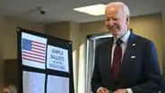 Joe Biden emite su voto anticipado en Delaware a una semana de las elecciones en Estados Unidos