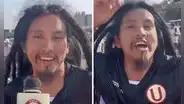 Hincha crema sorprende con su respuesta tras ser retado si Universitario se corona campeón 2024