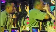 La peculiar REACCIÓN de Pamela Franco tras el beso de Christian Cueva durante presentación