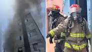 Incendio en La Victoria: se registran 2 bomberos heridos y 5 familias afectadas por siniestro en quinta
