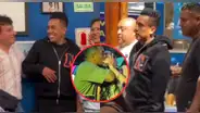 Christian Cueva fue captado en cebichería después de beso con Pamela Franco: llegó SOLO