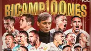 El curioso post de Universitario tras ser bicampeón de la Liga 1: borró a un jugador del plantel 2024
