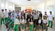Estudiantes de la I.E. José Lishner Tudela participan de charla informativa