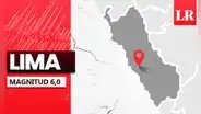 Temblor de magnitud 6,0 remeció Lima hoy, según IGP