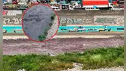 Río Rímac en grave estado de contaminación: principal fuente de agua de Lima luce negro y con fétido olor