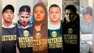 Capturan a 6 miembros de 'Los Pulpos', grupo criminal involucrado en extorsión y secuestro en La Libertad
