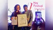 El Gobierno Regional de Arequipa otorga la Medalla Regional de Cultura a Cristina Fuentes La Roche, directora internacional del Hay Festival