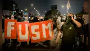 Protesta en San Marcos: estudiantes bloquearon av. Venezuela para exigir renuncia de rectora Jerí Ramón
