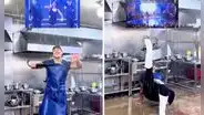 Trabajador de cevichería baila ‘Umbrella’ como Tom Holland y es viral: “El agua es real”