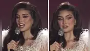 Peruana Niva Antezana se pone nerviosa al dar respuesta sobre los incas y pierde el Miss Earth 2024