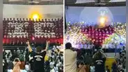 ¡Espectacular! Universitarios de Huánuco deslumbran con coreografía en concurso de barras