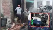 Mujer en Chorrillos incendia mototaxi de su pareja con molotov casera y causa daños en vivienda cercana