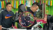 ¿Lo volvió a rechazar? Pamela Franco le puso el brazo a Christian Cueva cuando intentó besarla en plena entrevista