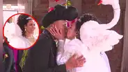 'Teresita' se casa con 'Gaspar' en emocionante episodio de 'Al fondo hay sitio': pareja selló su amor con un apasionado beso