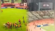 Caracas FC vs. Deportivo Táchira: hinchas invaden violentamente estadio tras goleada de 'Aurinegros'