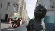 ¿Quién fue 'Petiso', el niño lustrabotas ayacuchano que murió en la Plaza San Martín? Tiene una estatua en su honor
