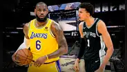 San Antonio Spurs vs. LA Lakers: ¿dónde y a qué hora ver EN VIVO el juego por la NBA Cup 2024?