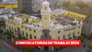 ¿Cuentas solo con primaria completa? Municipalidad de Miraflores lanza convocatoria laboral con sueldos de hasta S/ 1.800